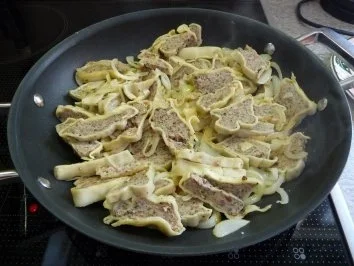 Pfannengerichte : Maultaschen-Pfanne - Rezept - Bild Nr. 5