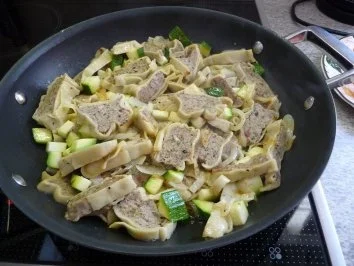 Pfannengerichte : Maultaschen-Pfanne - Rezept - Bild Nr. 7