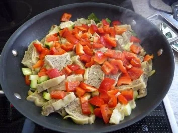 Pfannengerichte : Maultaschen-Pfanne - Rezept - Bild Nr. 8