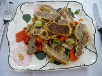 Pfannengerichte : Maultaschen-Pfanne - Rezept - Bild Nr. 10