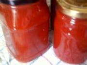 Scharfe Tomatenkonfitüre - Rezept