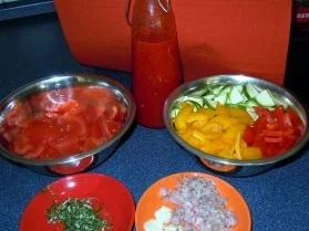 Scharfe Hähnchenbrust auf fruchtig-scharfem Gemüse - Rezept - Bild Nr. 2