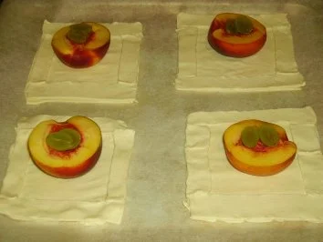 Verträumte Nektarinen im Bettchen - Rezept - Bild Nr. 2