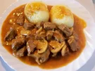 Kochen: Gulasch mit Pilzen - Rezept