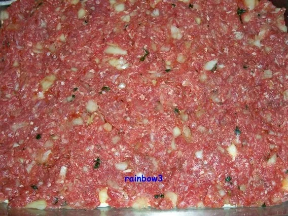 Rezept: Pizza: Superleckerer Hackfleisch-Blumenkohl-Kuchen Bild Nr. 3 Pizza: Superleckerer Hackfleisch-Blumenkohl-Kuchen - Rezept - Bild Nr. 3