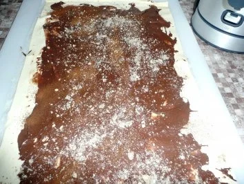 Blättereigschnecken mit Espresso/Nussschokolade - Rezept - Bild Nr. 2