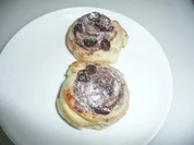 Rezept: Blรคttereigschnecken mit Espresso/Nussschokolade Blรคttereigschnecken mit Espresso/Nussschokolade - Rezept