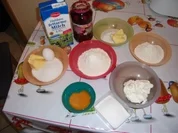 Kleiner Kirsch - Käsekuchen - für das Backblech 26 x 16 cm - Rezept