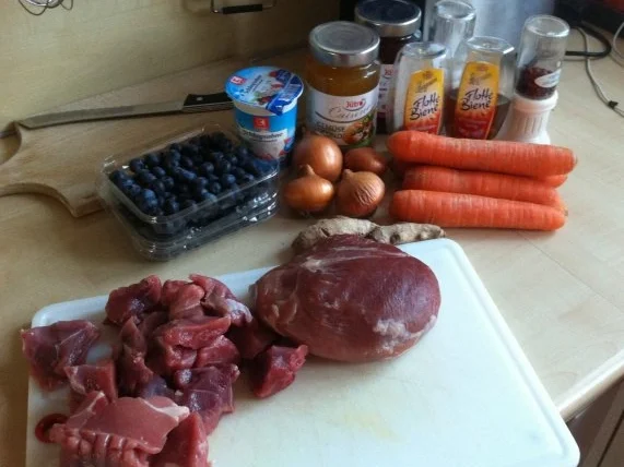 Schwein in Blaubeersauce - Rezept - Bild Nr. 2