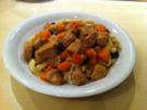 Schwein in Blaubeersauce - Rezept