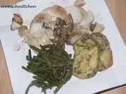 Hähnchenbrüstchen in Pilzrahmsoße - Rezept