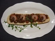 Fisch : -Thunfisch Tartar mit Garnelen- - Rezept