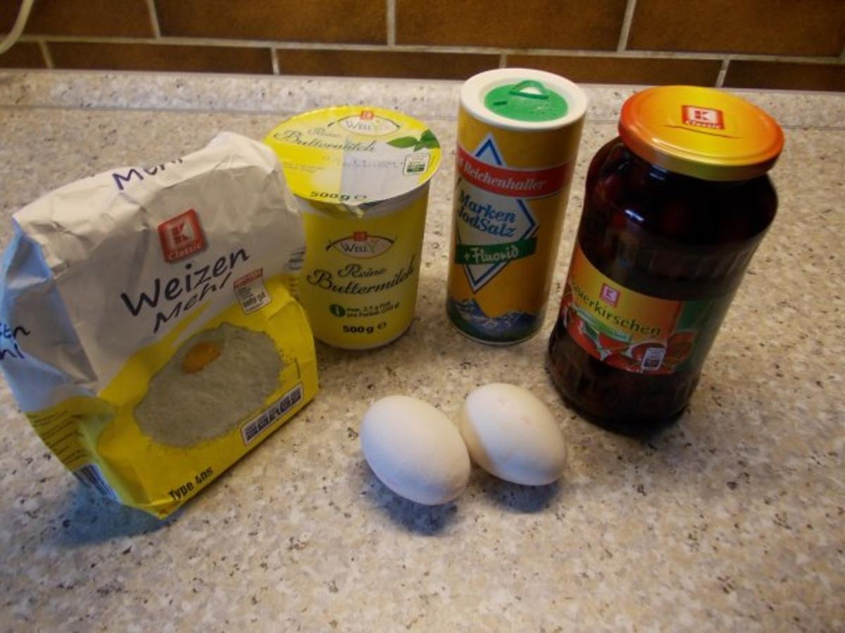 Buttermilch Pfannkuchen - schnell &amp; einfach - 50 kcal/100g