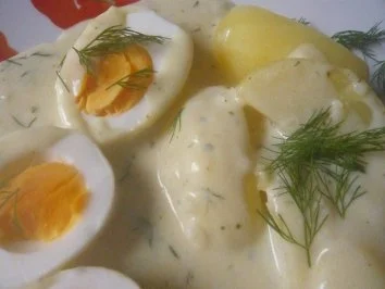 Rezept: Eier in Senf-Dill-Soße Bild Nr. 2 Eier in Senf-Dill-Soße - Rezept - Bild Nr. 2