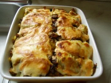 mediterraner Kartoffelauflauf mit Bild - Rezept