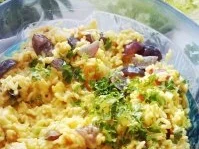 Rezept: Reissalat mit karamellisiertem Kürbis Reissalat mit karamellisiertem Kürbis - Rezept