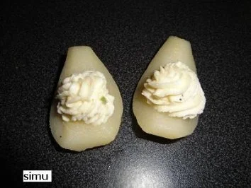 Birnen mit Roquefort - Rezept - Bild Nr. 2