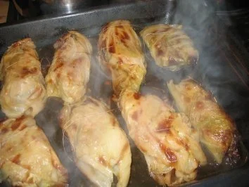 Rezept: Fleisch: Lisa's Krautwickel Bild Nr. 2 Fleisch: Lisa's Krautwickel - Rezept - Bild Nr. 2