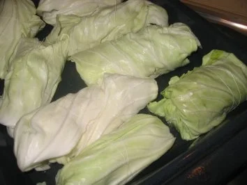 Rezept: Fleisch: Lisa's Krautwickel Bild Nr. 4 Fleisch: Lisa's Krautwickel - Rezept - Bild Nr. 4