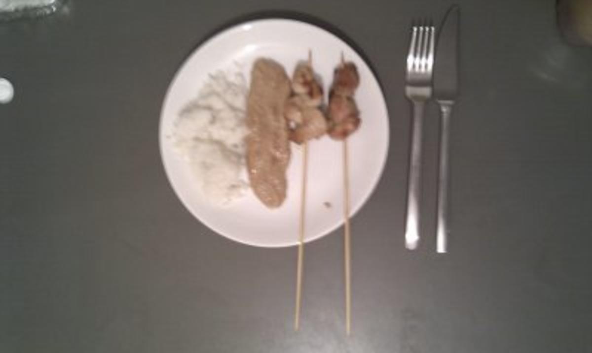 Putenspieße mit Erdnußsoße - Rezept mit Bild - kochbar.de