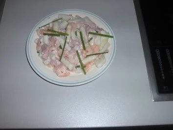 Rezept: Spargelsalat mit Krabben Spargelsalat mit Krabben - Rezept