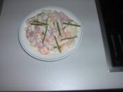 Spargelsalat mit Krabben - Rezept