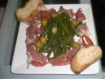 Rezept: Geschmorte Bohnen in Zitronenöl Geschmorte Bohnen in Zitronenöl - Rezept