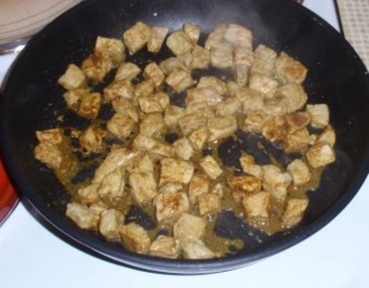 Schweinefleisch süß/scharf mit einem Himalaya Basmatireis - Rezept - Bild Nr. 4