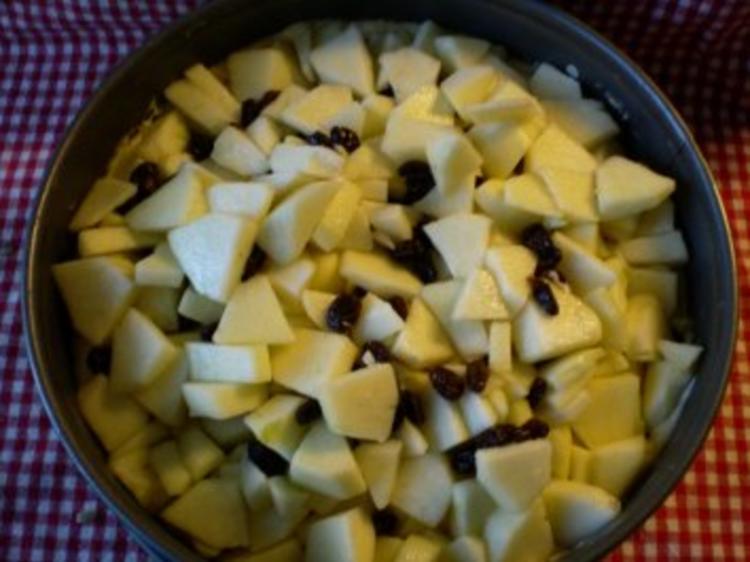 Apfelkuchen mit Rumrosinen - Rezept mit Bild - kochbar.de