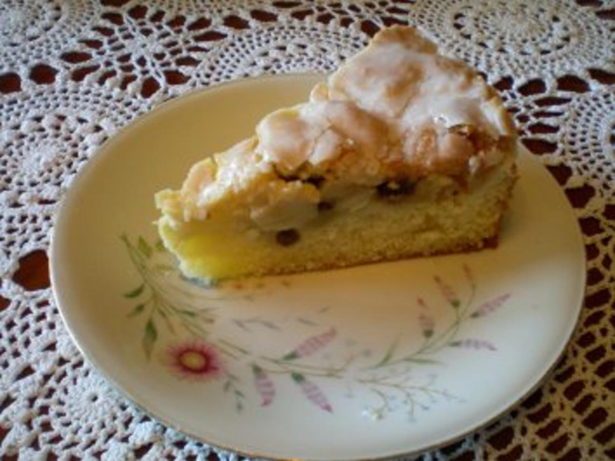 Apfelkuchen mit Rumrosinen - einfach - 153 kcal/100g