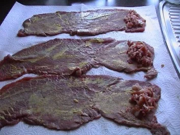 Rezept: Rinder-Rolladen mit diversen Füllungen Bild Nr. 5 Rinder-Rolladen mit diversen Füllungen - Rezept - Bild Nr. 5
