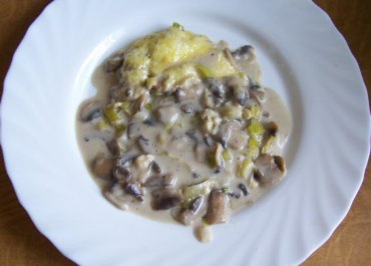 Auflauf: Champignon-Porree-Auflauf - Rezept - kochbar.de