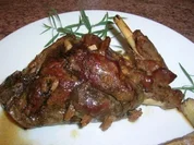 Hasenkeulen gespickt/ mit Steinpilzen und rohem Knödel - der Herbst kann kommen - Rezept