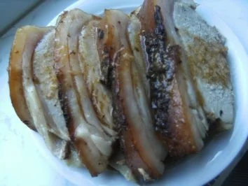 Jungschwein-Krustenbraten mit Salzkartoffeln und - Rezept - Bild Nr. 11