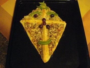 Rezepte für Kinder 5 : Drachenpizza - Rezept