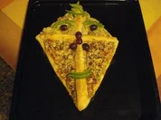Rezepte für Kinder 5 : Drachenpizza - Rezept