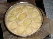 Apfelkuchen mit Zitrone und Joghurt - Rezept