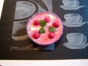 Himbeer - Frischkäse - Dessert - Rezept