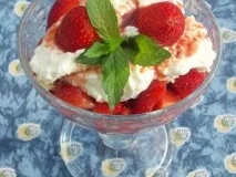 Erdbeerbecher  De Lux - Rezept