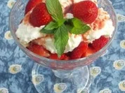 Erdbeerbecher  De Lux - Rezept