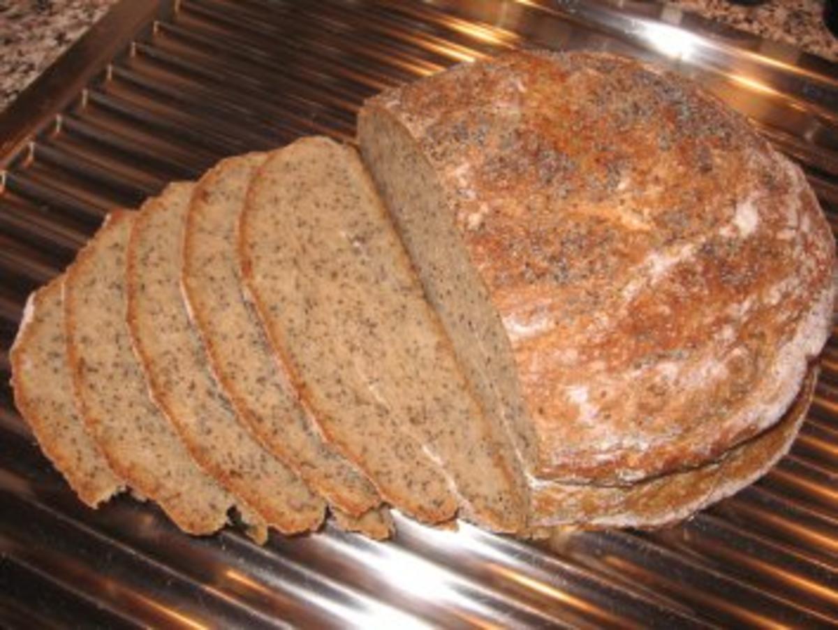 Mohn-Vollkorn-Brot - Rezept - Bild Nr. 4