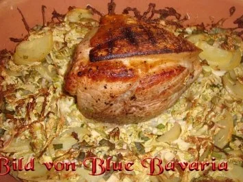 Fleischgerichte: Schweinerücken aus dem Römertopf - Rezept - Bild Nr. 6