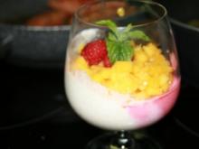 Dessert: Himbeer - Vanille - Creme - Rezept