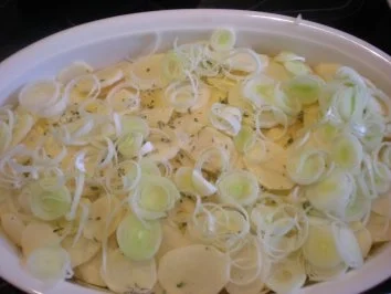 Rezept: Weißer Wintergemüseauflauf Bild Nr. 2 Weißer Wintergemüseauflauf - Rezept - Bild Nr. 2