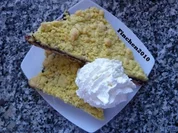 Heidelbeerkuchen mit Orangen-Ingwer-Streuseln - Rezept