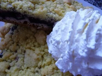 Heidelbeerkuchen mit Orangen-Ingwer-Streuseln - Rezept - Bild Nr. 2