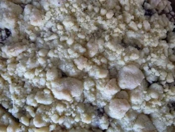 Heidelbeerkuchen mit Orangen-Ingwer-Streuseln - Rezept - Bild Nr. 3