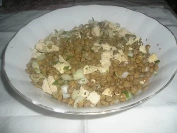 Rezept: DIABETIKER Linsen- Hühnersalat DIABETIKER Linsen- Hühnersalat - Rezept