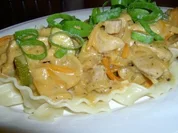 Pfeffer-rahm-geschnetzteltes vom Schwein - Rezept