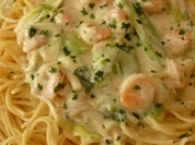 Garnelensauce mit Spaghetti - Rezept